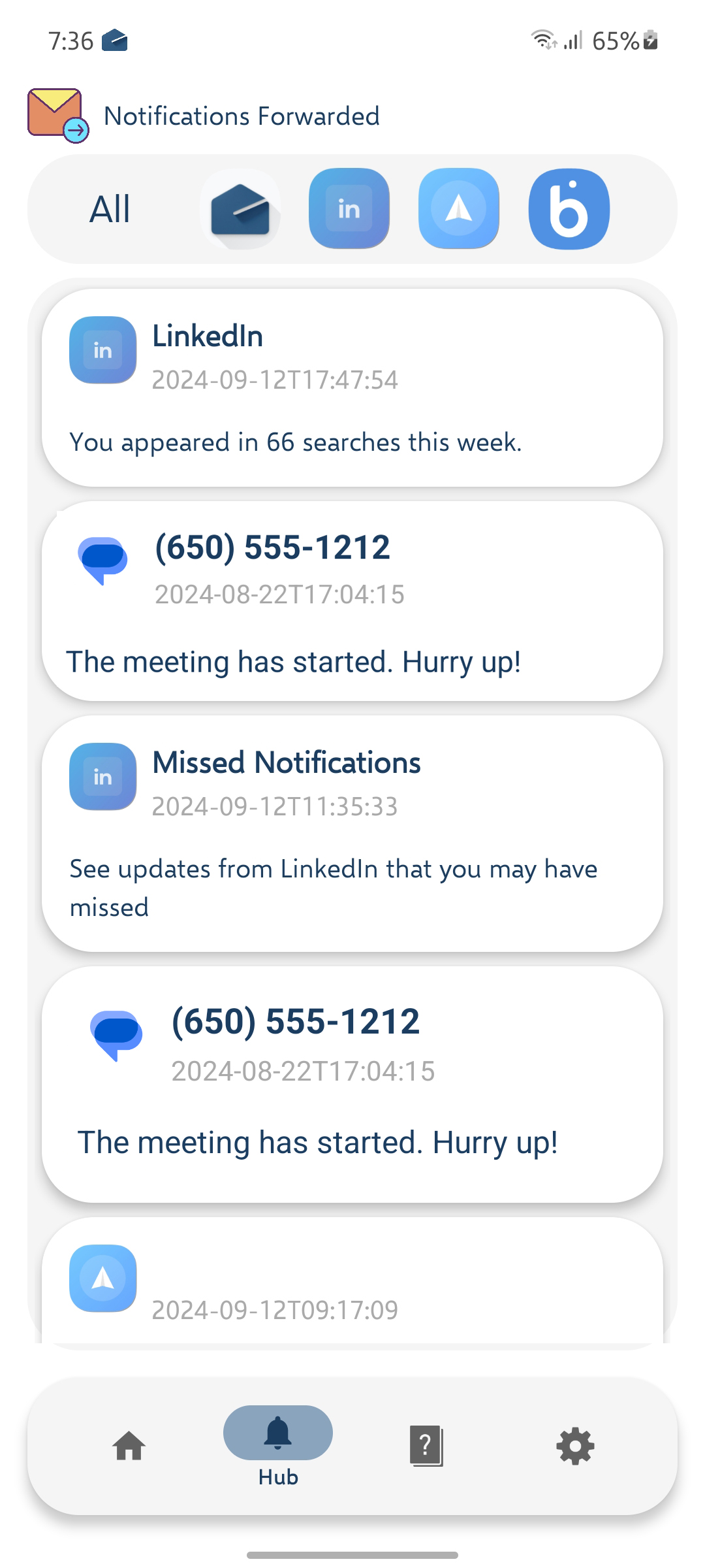 Notification Hub